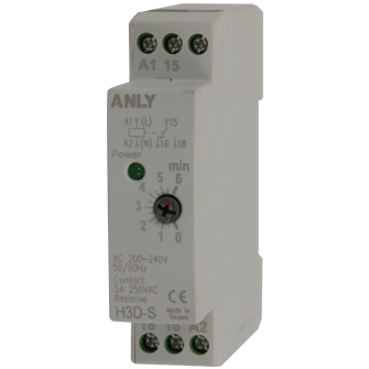 Tijdrelais H3D-S 24VDC Anly