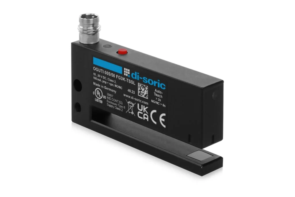 Optische label sensor OGUTI 005/50 FG3K-TS Di-Soric