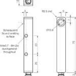 Ultrasoon sensor, US Q12 M 400 G3-T4, fabrikaat Di-Soric