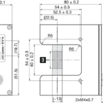 Ultrasonic fork sensor, USGT 30/8 IU-B4