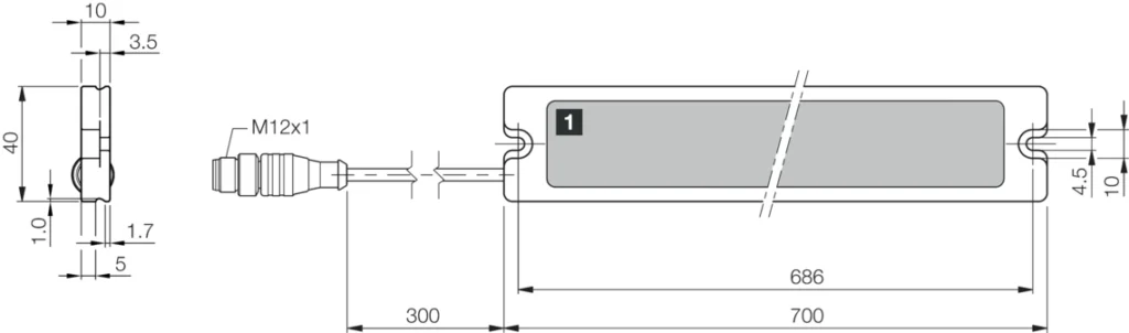 Machineverlichting SB-RGB-701-K-B5 Di-Soric
