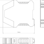 Veiligheidsrelais type SR-1, fabricaat Di-Soric
