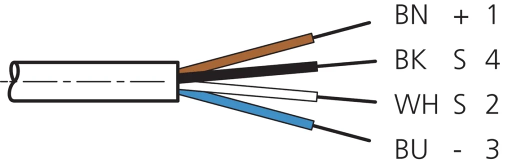 Connection cable VKHM-W-5/5 Di-Soric