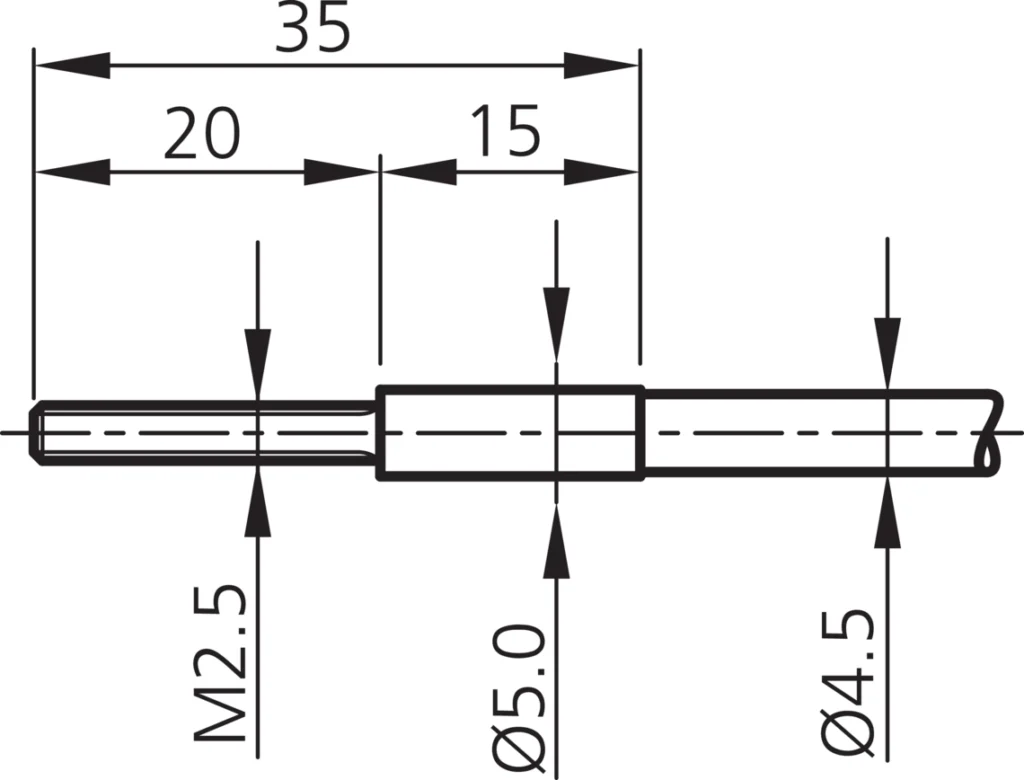 Glasvezeloptiek WRB 120 S-M2.5-1 Di-Soric
