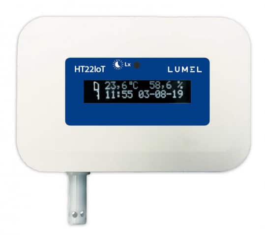 Omgevingsparameters datalogger HT22IoT 21000000M0 Lumel