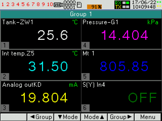 Schermrecorder KD6 44100M0 Lumel