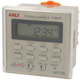 Tijdrelais APT-9S 100-240V Anly