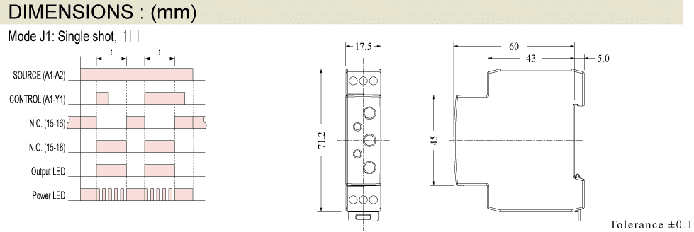 Tijdrelais H3D-M Anly