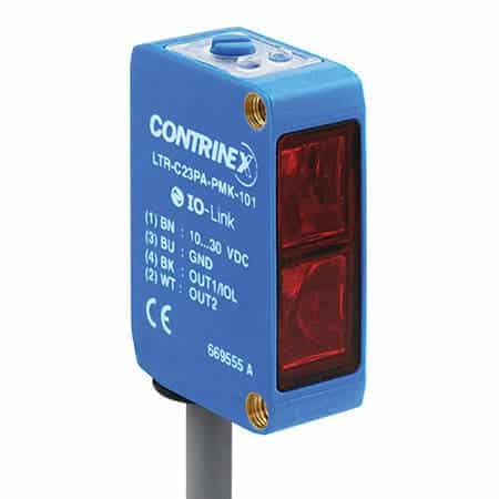 Foto-elektrische diffuse sensor LTR-C23PA-PMS-403 Contrinex